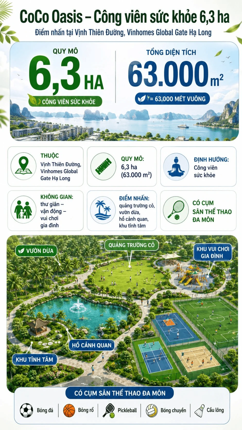 Ông Phạm Nhật Vượng đang cho xây "công viên sức khỏe" trong tổ hợp đô thị, nghỉ dưỡng bên vịnh Di sản: Rộng 6,3ha, mô hình như ở với Nhật Bản, Singapore, Trung Quốc Ông Phạm Nhật Vượng đang cho xây "công viên sức khỏe" trong tổ hợp đô thị, nghỉ dưỡng bên vịnh Di sản: Rộng 6,3ha, mô hình như ở với Nhật Bản, Singapore, Trung Quốc
