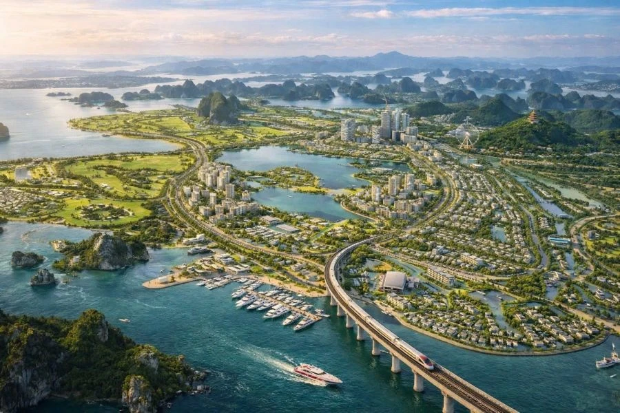 Ông Phạm Nhật Vượng xây ngôi làng văn hóa tại Hạ Long: Thượng lưu Xanh Ông Phạm Nhật Vượng xây ngôi làng văn hóa tại Hạ Long: Thượng lưu Xanh