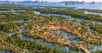Ông Phạm Nhật Vượng xây ngôi làng văn hóa tại Hạ Long: Thượng lưu Xanh