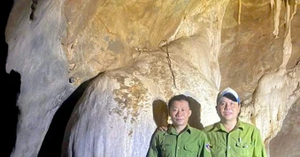 Phát hiện hang động nguyên sơ, có nhiều tầng giữa đại ngàn ở Nghệ An