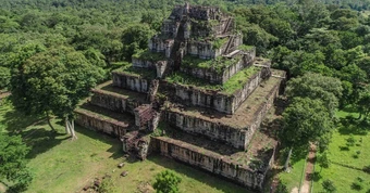 Phát hiện "kim tự tháp" 7 tầng giữa rừng ở nước láng giềng Việt Nam, cao gần 40 m và hơn 1.000 năm tuổi