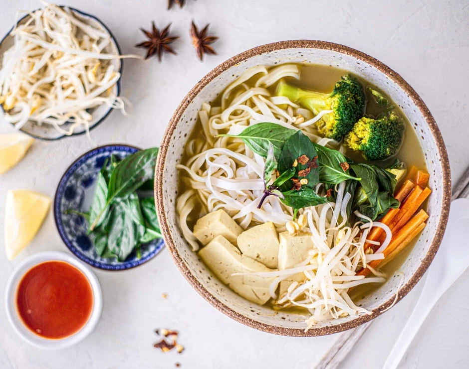 Phở chay vào top ngon nhất châu Á Phở chay vào top ngon nhất châu Á