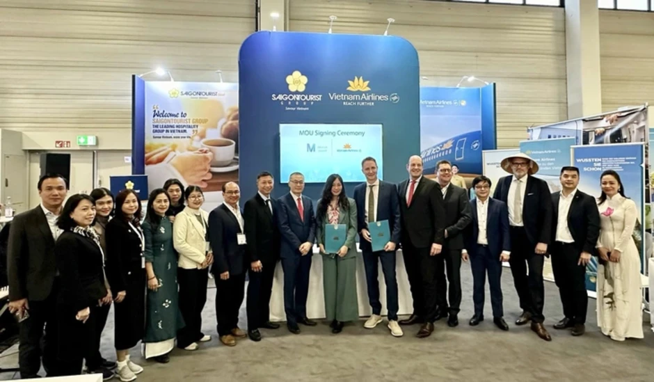 Saigontourist Group đẩy mạnh thị trường châu Âu qua Hội chợ ITB Berlin 2024 Saigontourist Group đẩy mạnh thị trường châu Âu qua Hội chợ ITB Berlin 2024