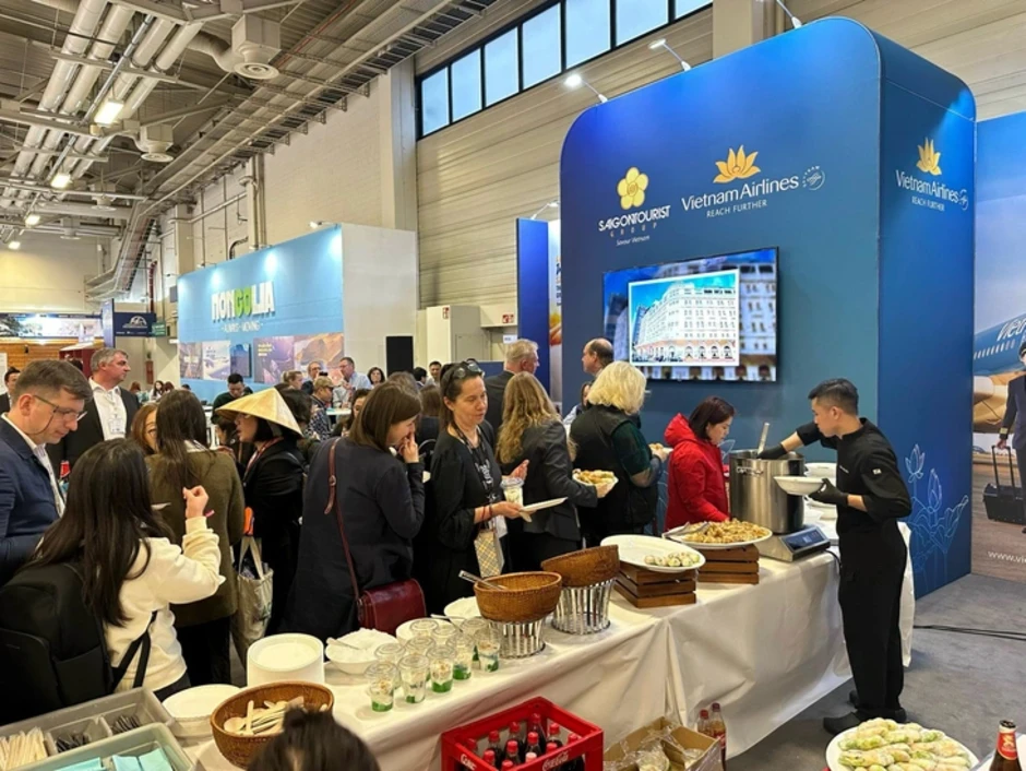 Saigontourist Group đẩy mạnh thị trường châu Âu qua Hội chợ ITB Berlin 2024 Saigontourist Group đẩy mạnh thị trường châu Âu qua Hội chợ ITB Berlin 2024