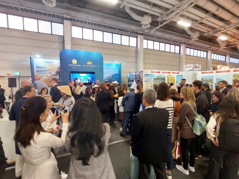 Saigontourist Group đẩy mạnh thị trường châu Âu qua Hội chợ ITB Berlin 2024 Saigontourist Group đẩy mạnh thị trường châu Âu qua Hội chợ ITB Berlin 2024