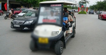 Sầm Sơn kiên quyết xử lý tình trạng xe điện “móc nối” với cơ sở kinh doanh