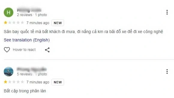 Sân bay Nội Bài hứng “1 sao” sau phân làn, khách đội mưa tìm xe Sân bay Nội Bài hứng “1 sao” sau phân làn, khách đội mưa tìm xe