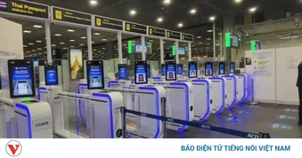 Sân bay Suvarnabhumi (Thái Lan) mở làn nhập cảnh tự động cho du khách
