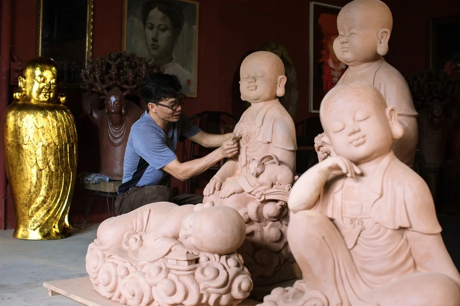 Sắp có triển lãm hơn 400 tượng gốm trên núi Bà Đen Sắp có triển lãm hơn 400 tượng gốm trên núi Bà Đen