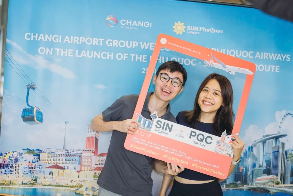 Sun PhuQuoc Airways bắt đầu khai thác đường bay Singapore - Phú Quốc Sun PhuQuoc Airways bắt đầu khai thác đường bay Singapore - Phú Quốc