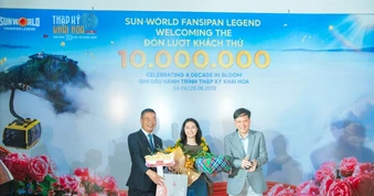 Sun World Fansipan Legend đón vị khách thứ 10 triệu