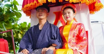 Tái hiện đám cưới lịch sử giữa thương nhân Araki Sotaro và công nữ Ngọc Hoa