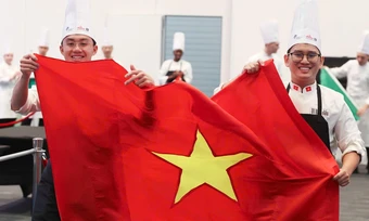 Việt Nam lần đầu giành huy chương bạc đầu bếp toàn cầu