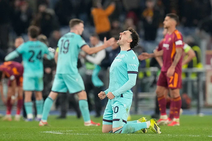 Europa League: Aston Villa, Nottingham, Porto, Betis vào tứ kết Europa League: Aston Villa, Nottingham, Porto, Betis vào tứ kết