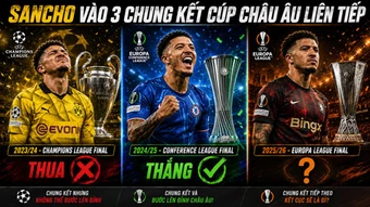 Jadon Sancho lập thành tích khiến nhiều ngôi sao ghen tị