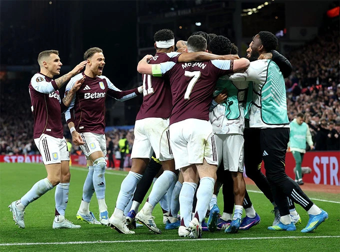 Kết quả Aston Villa 4-0 Nottingham (tổng tỷ số 4-1): Villa ngược dòng vào chung kết