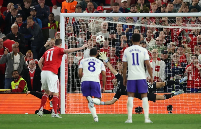 Kết quả Nottingham 1-0 Aston Villa: Nottingham nắm lợi thế vào chung kết Kết quả Nottingham 1-0 Aston Villa: Nottingham nắm lợi thế vào chung kết
