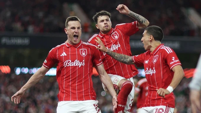 Kết quả Nottingham 1-0 Aston Villa: Nottingham nắm lợi thế vào chung kết Kết quả Nottingham 1-0 Aston Villa: Nottingham nắm lợi thế vào chung kết