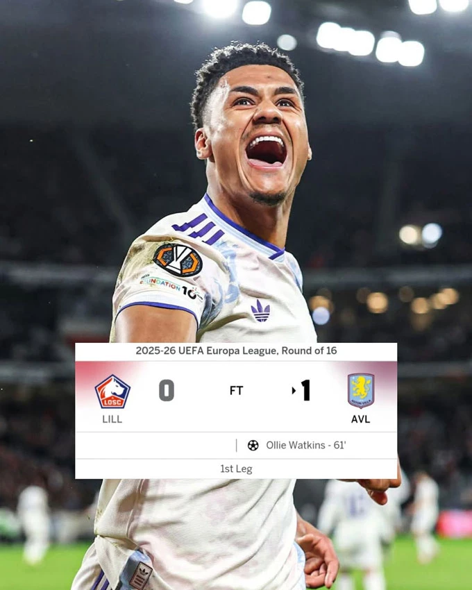 Lượt đi vòng 1/8 Europa League: Nước Anh chia nửa buồn vui Lượt đi vòng 1/8 Europa League: Nước Anh chia nửa buồn vui