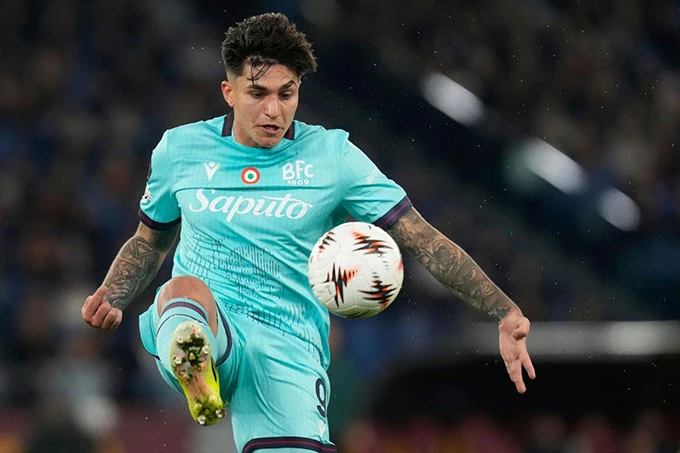 Santiago Castro, chú rể trẻ trước ‘đêm châu Âu’ của Bologna Santiago Castro, chú rể trẻ trước ‘đêm châu Âu’ của Bologna