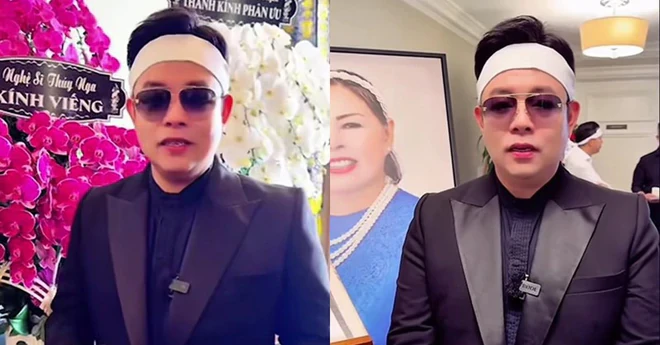 "Chị Việt Hương, anh Hoài Tâm, Tố My ở Việt Nam cũng gửi vòng hoa sang" "Chị Việt Hương, anh Hoài Tâm, Tố My ở Việt Nam cũng gửi vòng hoa sang"