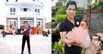 "Ông hoàng nhạc sến" đình đám Việt Nam U60 chưa lấy vợ nhưng đã có 3 con, ở biệt thự dát vàng