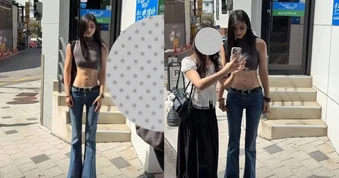 "Soái tỷ" gây chú ý với vóc dáng không tưởng trên đường phố là ai?