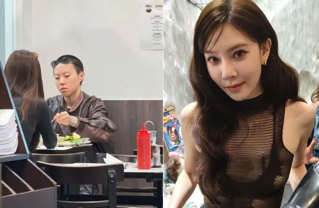 "Tóm dính" 1 Chị Đẹp 9X và con gái Diva hàng đầu showbiz hẹn hò, tình cảm đến mức ăn chung 1 tô phở! "Tóm dính" 1 Chị Đẹp 9X và con gái Diva hàng đầu showbiz hẹn hò, tình cảm đến mức ăn chung 1 tô phở!