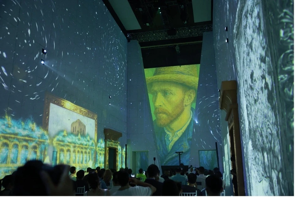 165 tác phẩm Van Gogh được tái hiện bằng công nghệ trình chiếu 165 tác phẩm Van Gogh được tái hiện bằng công nghệ trình chiếu