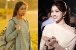 Á hậu để mặt mộc đóng 