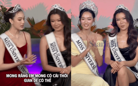 Á hậu Hồng Đăng sượng trân trước màn "chị chị em em" xin lỗi của Quỳnh Anh và Trịnh Mỹ Anh