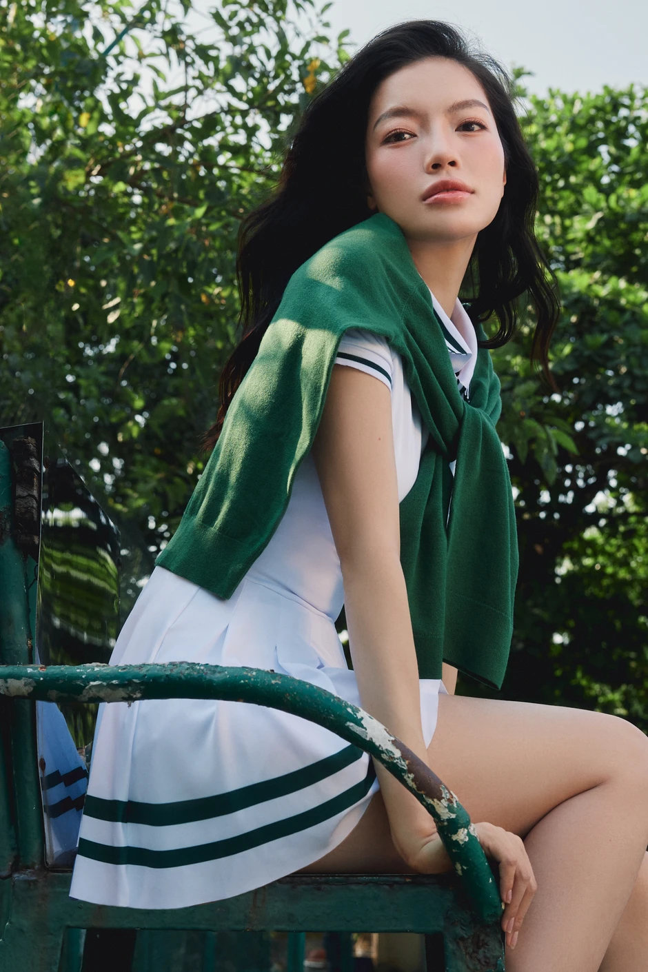 Á hậu Lâm Bích Tuyền ăn chay trường, chơi tennis để giữ dáng Á hậu Lâm Bích Tuyền ăn chay trường, chơi tennis để giữ dáng
