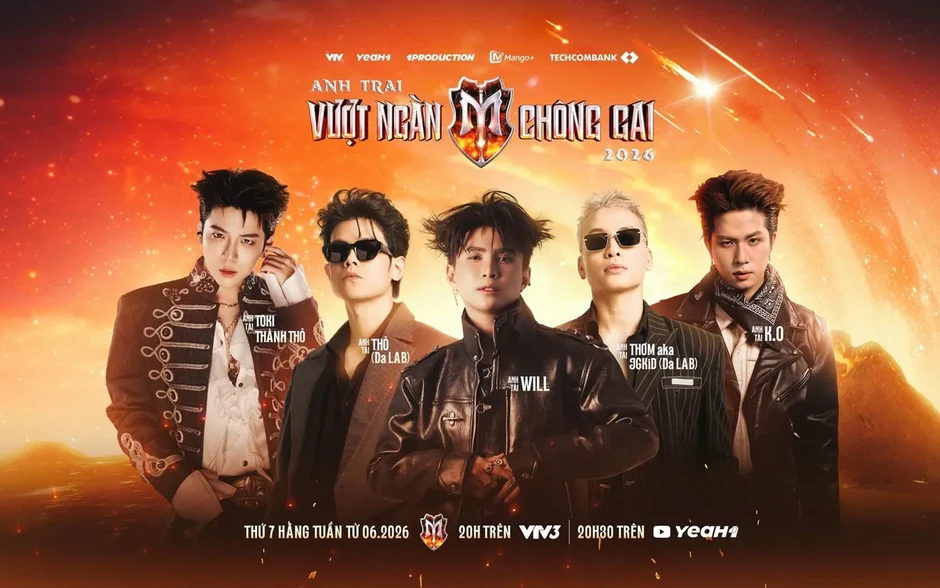 Anh trai vượt ngàn chông gai 2026 đón dàn nghệ sĩ từ các nhóm nhạc Anh trai vượt ngàn chông gai 2026 đón dàn nghệ sĩ từ các nhóm nhạc