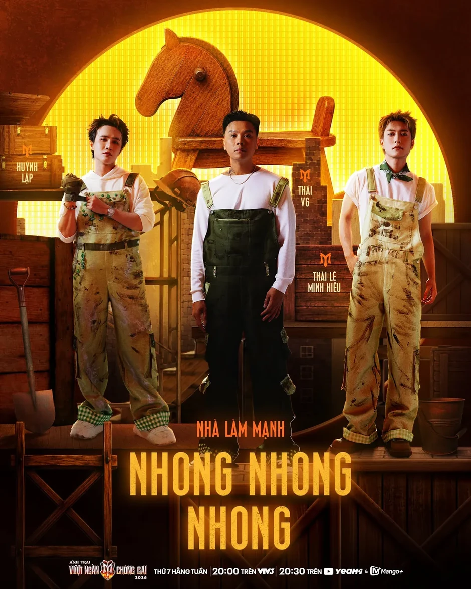 Anh trai vượt ngàn chông gai 2026 - Tập 3: Đại Nghĩa cạo tóc trên sân khấu, Thái VG lấy nước mắt khán giả Anh trai vượt ngàn chông gai 2026 - Tập 3: Đại Nghĩa cạo tóc trên sân khấu, Thái VG lấy nước mắt khán giả