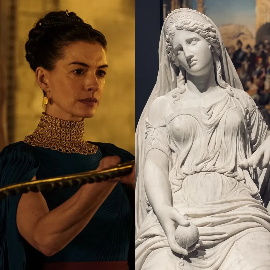 Anne Hathaway & biểu tượng thủy chung của sử thi Hy Lạp Anne Hathaway & biểu tượng thủy chung của sử thi Hy Lạp