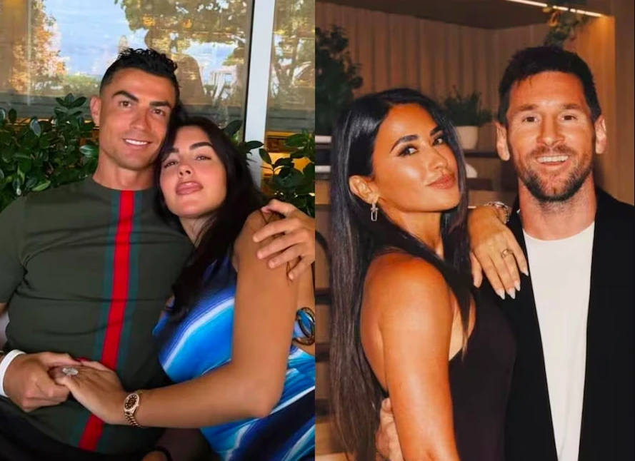 Bạn gái Ronaldo gửi quà cho vợ Messi, hé lộ tình bạn giữa 2 nàng WAGs Bạn gái Ronaldo gửi quà cho vợ Messi, hé lộ tình bạn giữa 2 nàng WAGs