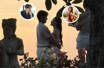 Bắt gặp cặp Nam vương - Á hậu ôm nhau tình tứ trong đám cưới đồng nghiệp: Nhà gái vừa đẹp vừa bốc lửa, nhìn muốn yêu liền