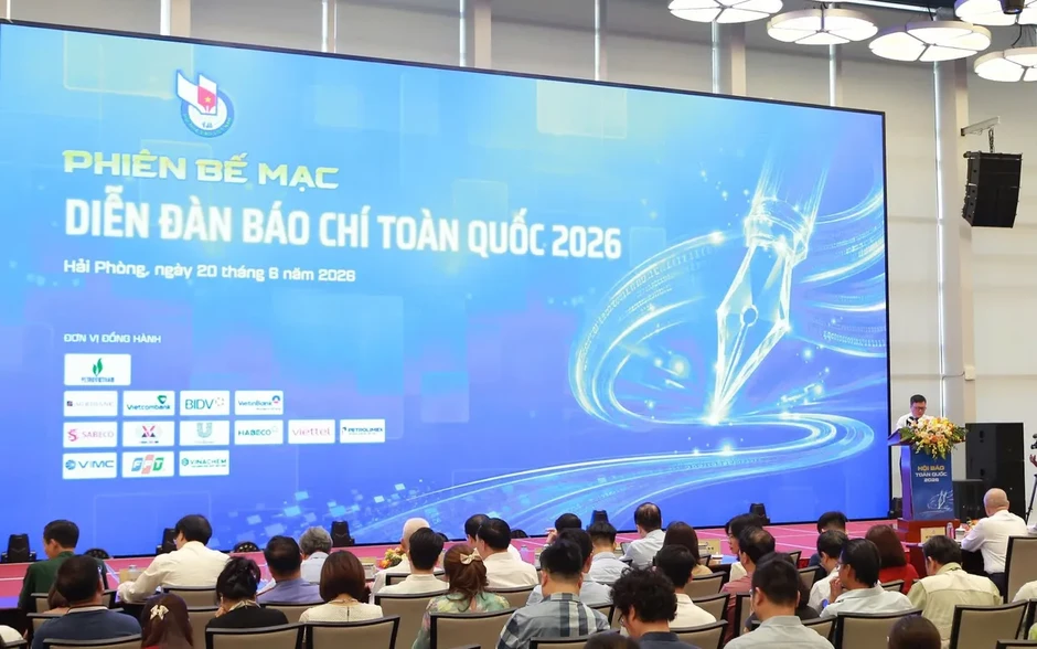 Bế mạc Diễn đàn Báo chí toàn quốc 2026: Xây dựng nền báo chí Việt Nam chuyên nghiệp, nhân văn và hiện đại Bế mạc Diễn đàn Báo chí toàn quốc 2026: Xây dựng nền báo chí Việt Nam chuyên nghiệp, nhân văn và hiện đại