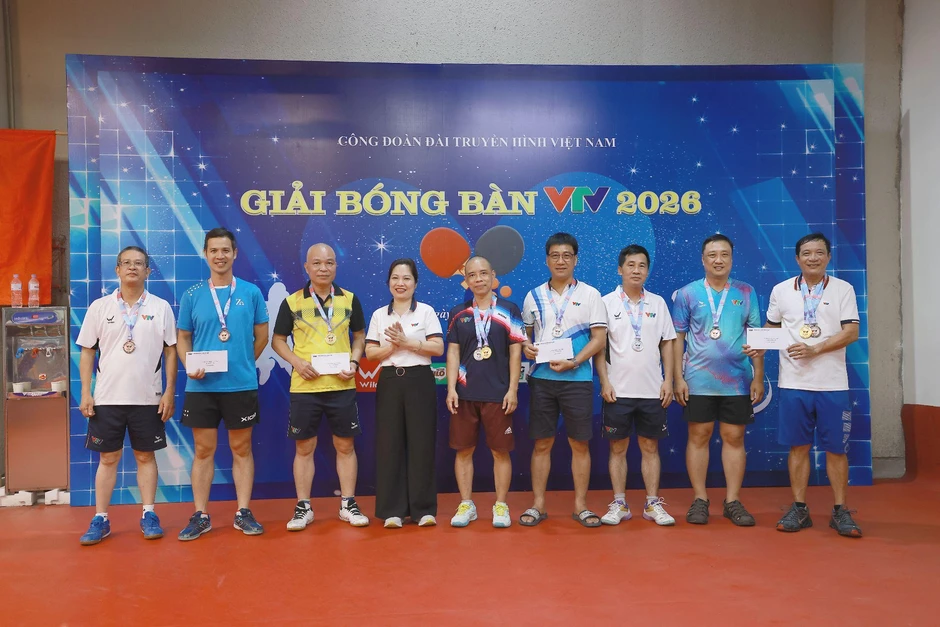 Bế mạc và trao giải Giải Bóng bàn VTV 2026 Bế mạc và trao giải Giải Bóng bàn VTV 2026