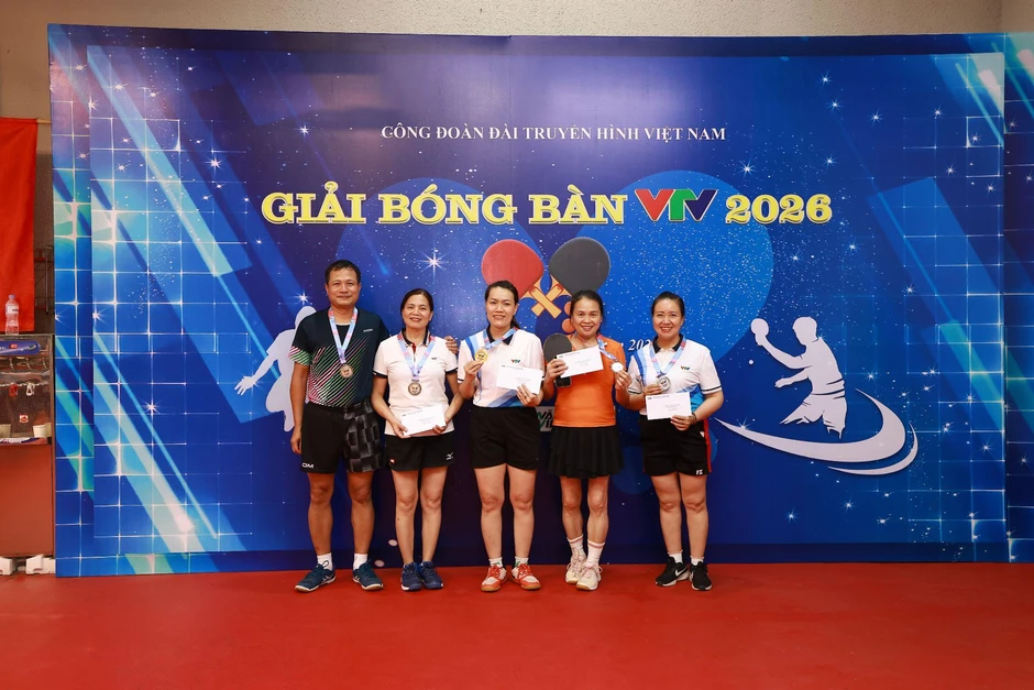 Bế mạc và trao giải Giải Bóng bàn VTV 2026 Bế mạc và trao giải Giải Bóng bàn VTV 2026