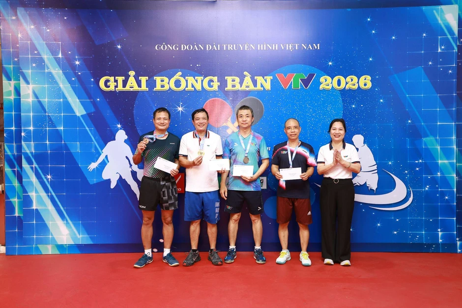 Bế mạc và trao giải Giải Bóng bàn VTV 2026 Bế mạc và trao giải Giải Bóng bàn VTV 2026