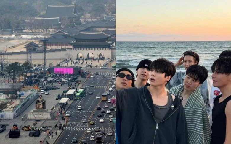 BTS khẳng định vị thế thống trị K-pop với đêm diễn trở lại lịch sử tại Gwanghwamun BTS khẳng định vị thế thống trị K-pop với đêm diễn trở lại lịch sử tại Gwanghwamun