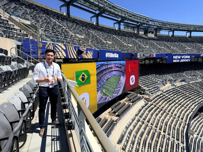 BTV Tiến Anh: "FIFA World Cup 2026™ cho tôi cơ hội chạm tới những khoảnh khắc của cảm xúc" BTV Tiến Anh: "FIFA World Cup 2026™ cho tôi cơ hội chạm tới những khoảnh khắc của cảm xúc"