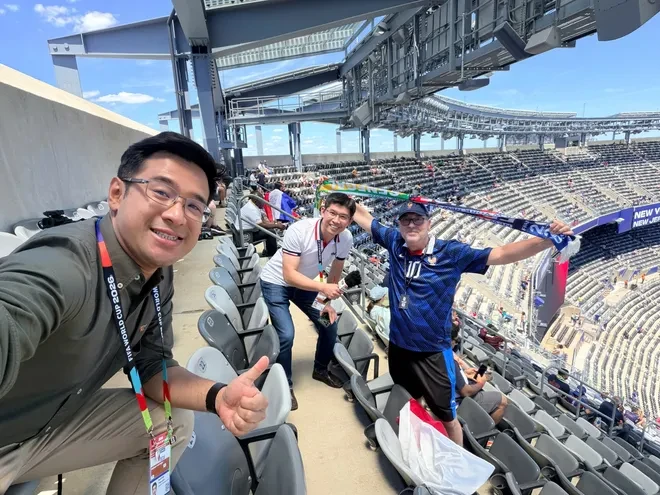 BTV Tiến Anh: "FIFA World Cup 2026™ cho tôi cơ hội chạm tới những khoảnh khắc của cảm xúc" BTV Tiến Anh: "FIFA World Cup 2026™ cho tôi cơ hội chạm tới những khoảnh khắc của cảm xúc"