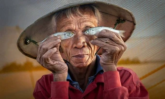 Bức chân dung ngư dân Hội An thắng giải nhiếp ảnh của Anh