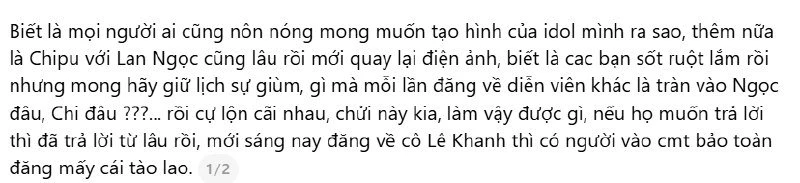 Bức xúc thay Ninh Dương Lan Ngọc Bức xúc thay Ninh Dương Lan Ngọc