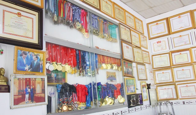 Căn nhà ở quê của Ánh Viên Căn nhà ở quê của Ánh Viên