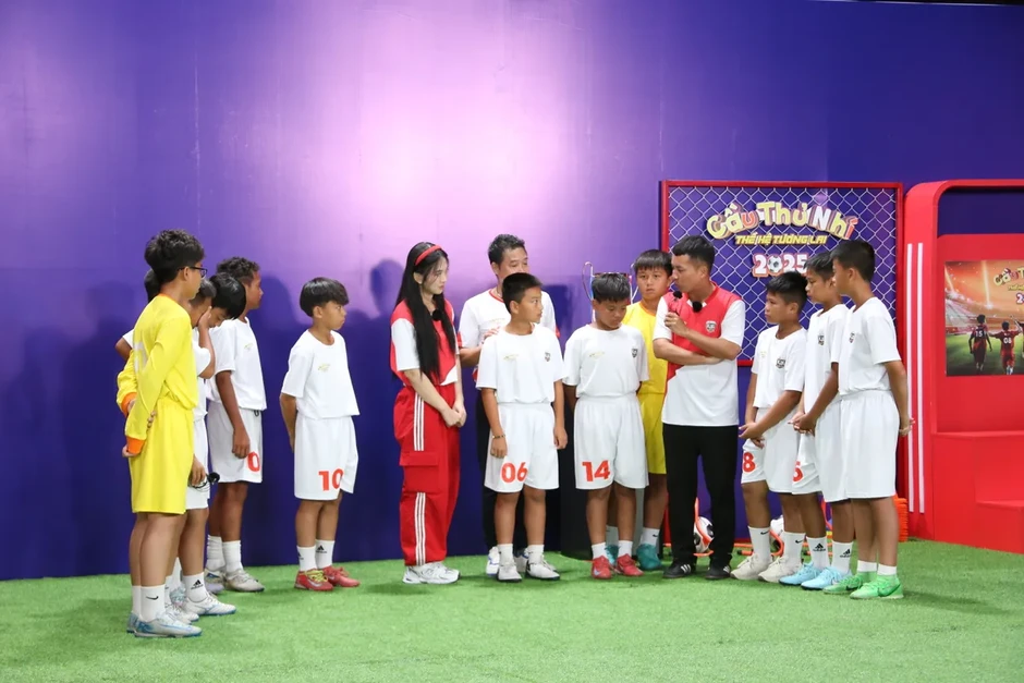 Cầu thủ nhí trở lại sóng VTV3 với format mới