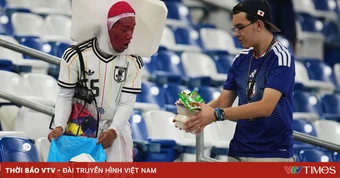 CĐV Nhật Bản lại "gây thương nhớ" tại FIFA World Cup 2026™