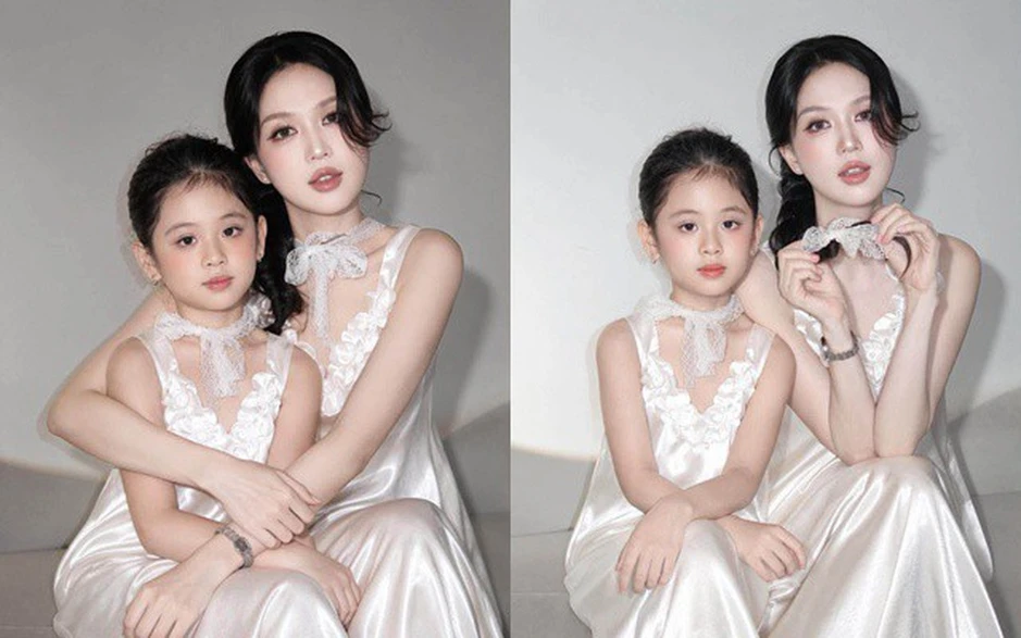 Cháu gái được Ngọc Trinh nuôi từ bé càng lớn càng xinh đẹp, nhìn qua tưởng bản sao của cô lúc nhỏ Cháu gái được Ngọc Trinh nuôi từ bé càng lớn càng xinh đẹp, nhìn qua tưởng bản sao của cô lúc nhỏ